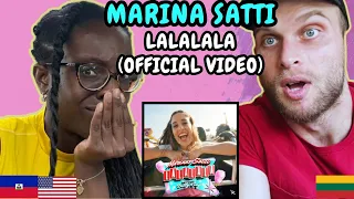 REACTION TO Marina Satti - LALALALA (Music Video) | FIRST TIME HEARING LALALALA