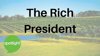 The Rich President | practice English with Spotlight