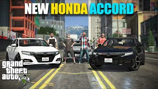 NEW CARS FOR SHOWROOM - HONDA ACCORD 2022 | GTA 5 | SHADOW GAMING