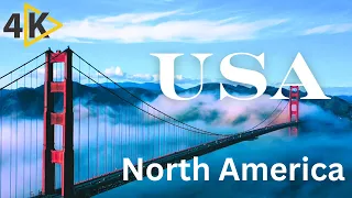 NATURE : THE USA (4K UHD) - Relaxing Music Beautiful Nature (4K Video Ultra HD)