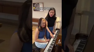 AJARIN JESSICA MAIN PIANO?!😭