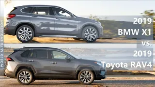 2019 BMW X1 vs 2019 Toyota RAV4 (technical comparison)