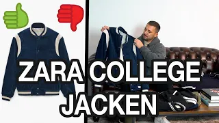 ZARA COLLEGE JACKE/ GUT ODER SCHLECHT?!