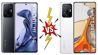 Xiaomi 11T 5G Vs xiaomi 11T Pro 5G full comparison | Snapdragon 888 vs MediaTek Dimensity 1200