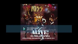 KISS - "ALIVE! IN PHILADELPHIA"Civic Center, Philadelphia, Pennsylvania March 24th, 1976