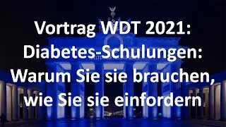 Diabetes-Schulungen: Warum Sie sie brauchen, wie Sie sie einfordern (Weltdiabetestag 2021)