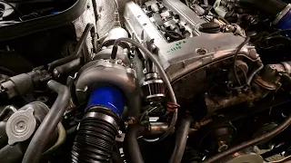 M111 2.3 Kompressor Turbo Swap First Start