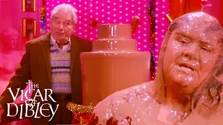 Vicar's Chocolate Fountain | The Vicar of Dibley | BBC Comedy Greats