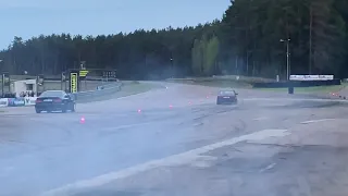 audi 80 modification vs honda civic Drag ,acceleration .