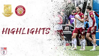 HIGHLIGHTS: Northampton Town 1 Stevenage 1