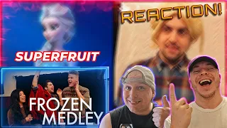 First time hearing! Superfruit - Frozen Medley | Reaction 😍