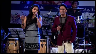 Achha To Hum Chalte Hain | Alok Katdare and Mona Kamat sing for SwarOm Events and Entertainment