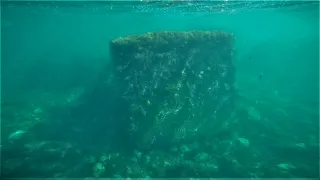 Древние пирамиды в черном море. Форос. Крабы. Смотри что я нашел под водой. 2020.