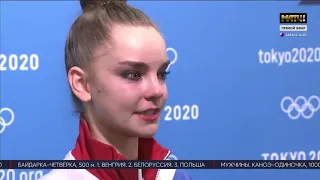 Дина Аверина серебряная медаль Токио 2020