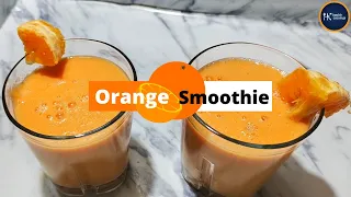 Orange Smoothie For Weight Loss | Orange Smoothie Recipe by Health Cravings | Fruity Orange Smoothie