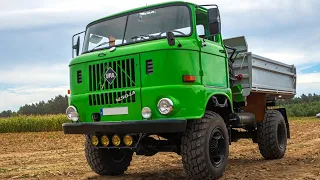 Retro Vintage Truck Corn Harvest | Maisernte mit IFA W50LA | Уборка Кукурузы с ИФА В50ЛA