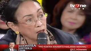 Indonesia Lawyers Club - Pro Kontra Soeharto Pahlawan Nasional - (Part 4)