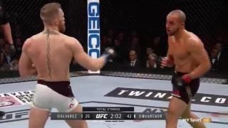 Conor McGregor vs Alvarez Knockout #UFC205