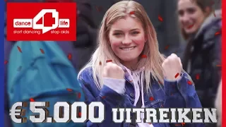 5.000 EURO UITREIKEN AAN DANCE4LIFE | Challenges Cup #68