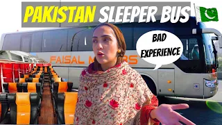 OUR FIRST SLEEPER BUS EXPERIENCE IN PAKISTAN| ISLAMABAD TO KARACHI FAISAL MOVERS STC OVERNIGHT BUS