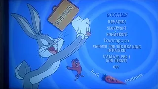 DVD Menu Walkthrough to Bugs Bunny (Request Video for A Smith)