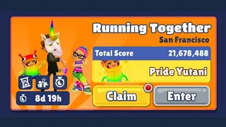 Subway Surfers New York 2023 Running Together Challenge | Stage 5 (Pride Yutani) - COMPLETE