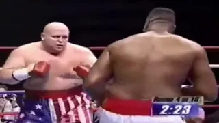 BUTTERBEAN vs Larry Holmes (Highlights)