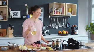 Pressure Cooker Beef Roulades with Steamed Potatoes