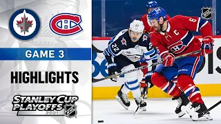 Second Round, Gm 3: Jets @ Canadiens 6/6/21 | NHL Highlights