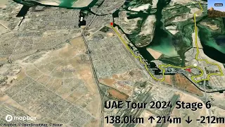 UAE Tour 2024 Stage 6 - Men : Louvre Abu Dhabi to Abu Dhabi Breakwater (February 24, 2024)