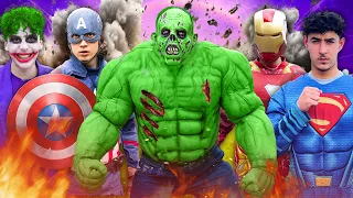 Superheroes VS Supervillains: Zombie Hulk Unleashed!