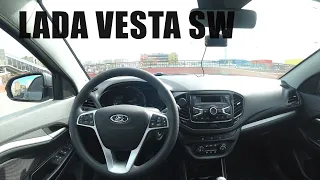 Lada Vesta SW POV Test Drive