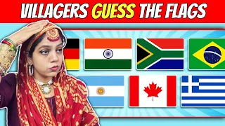 Can These Rural Folks Guess Flags from Across the Globe? You Won't Believe Their Answers!