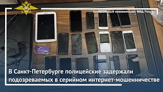Ирина Волк: В Санкт-Петербурге полицейские задержали подозреваемых в серийном интернет-мошенничестве