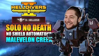 Helldivers 2 -Railgun in THE CREEK Automaton Max Difficulty Solo No Death Helldive