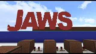 Jaws - Main Title/Jaws Theme [Minecraft Noteblocks]