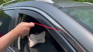 In-Channel Window Visor Installation Guide