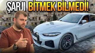 BMW i4 eDrive 40 test sürüşü! - Hem şarjı bitmiyor hem de performanslı!