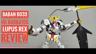 Daban B033 HG Barbatos Lupus Rex Review | Adding Details | Hand Painting