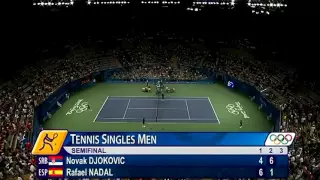 Nadal vs  Djokovic   Olympics 2008  Highlights