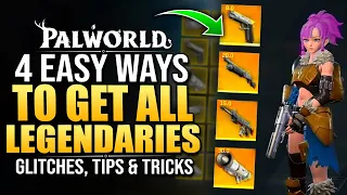 Palworld GET LEGENDARIES EASY! - 4 Best Ways To Get Legendary Items EARLY