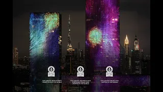 BB x ONE&ONLY ONE ZA'ABEEL Guinness World Record: Longest Projection Mapping (Full Show)
