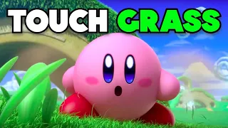 How Fast Can You Touch Grass in Every Kirby Game?