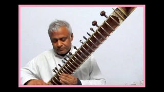 Old Hindi Film Song 'O Sajana Barkha Bahar Aayi'. On Sitar by Sanjeeb Sircar.