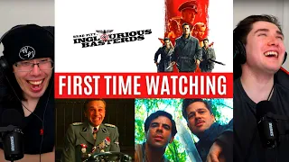 REACTING to *Inglorious Basterds* I WANT MY SCALPS!! (First Time Watching) Tarantino Movies