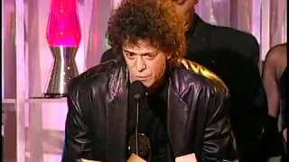 The Velvet Underground Accept Hall of Fame Awards in 1996