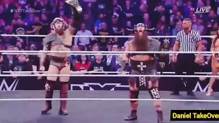 War Raiders VS Aleister Black And Ricochet. NXT TAG TEAM CHAMPIONSHIP MATCH