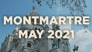 Монмартр / Montmartre (Париж, Франция) май 2021