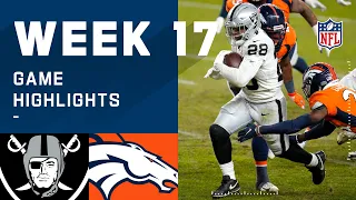 Raiders vs. Broncos Week 17 Highlights | NFL 2020