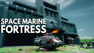 40k Space Marine Fortress  |  DIY Warhammer Terrain